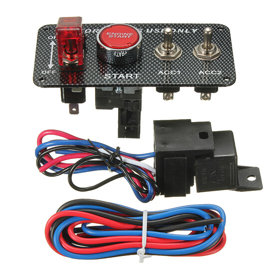 Interruptor de ignición auto eléctrico ligero equipo/12v del panel del interruptor que compite con